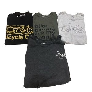 Trek Bicycle Co Graphic Tee & Crewneck Bundle Cycling Casual Streetwear Outdoor
